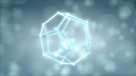 Methane hydrate structure, fossil, substrate. Stock Footage 53646369