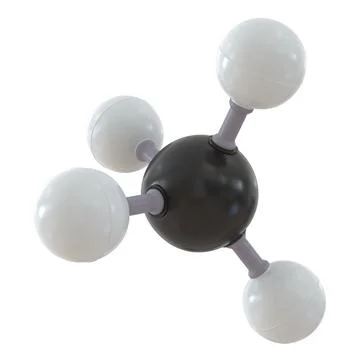 Methane Molecule ~ 3D Model ~ Download #90899028 | Pond5