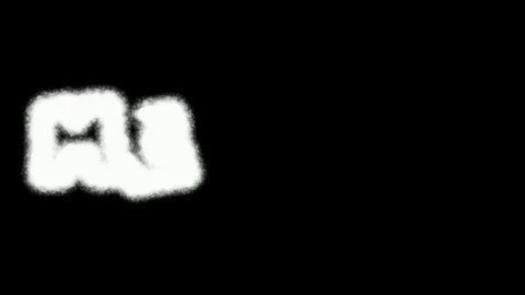 Method Text Spraypaint Effect Graffiti Kit Masks Collection Video stock 113893577
