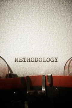 Methodology concept view Stock Photos