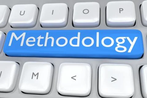 Methodology - development concept Illustrazione stock