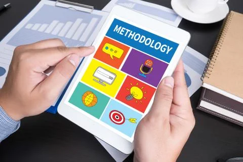 METHODOLOGY 스톡 사진