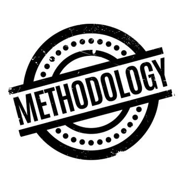 Methodology rubber stamp Stock Illustration