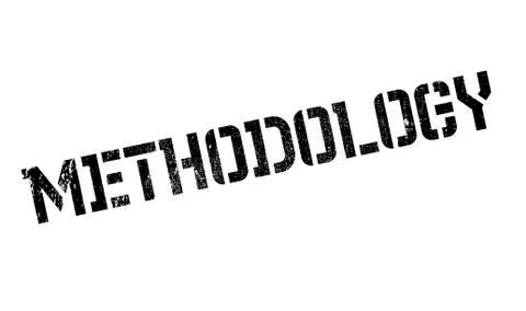 Methodology rubber stamp Illustrazione stock