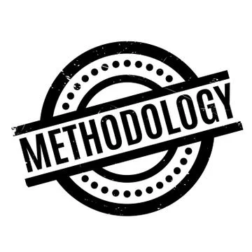 Methodology rubber stamp Illustrazione stock