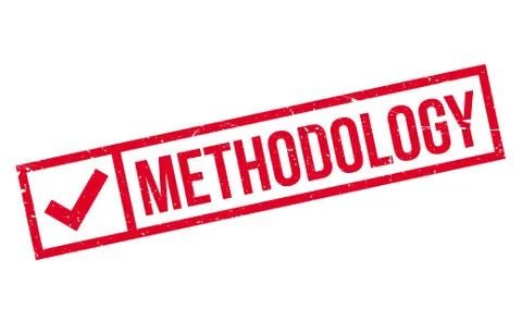 Methodology rubber stamp Stock Illustration