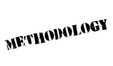 Methodology rubber stamp Stock Illustration