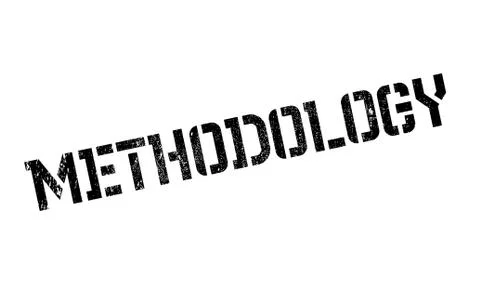 Methodology rubber stamp Stock Illustration