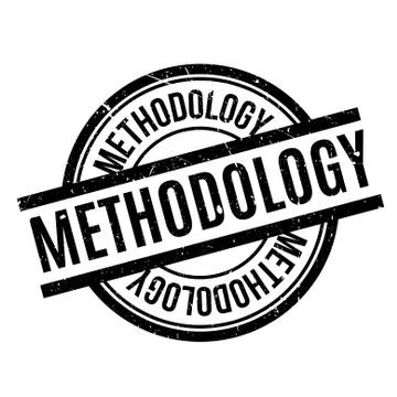 Methodology rubber stamp Illustrazione stock