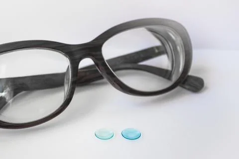 Methods of vision correction. Stock Photos