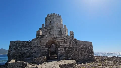 Methoni Castle, Greece, Peloponnese 2 Stock Footage 325569329