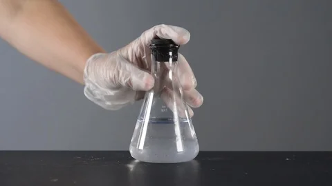 Methylene blue indicator Stock Footage 86213204