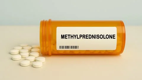 METHYLPREDNISOLONE Stock Photos