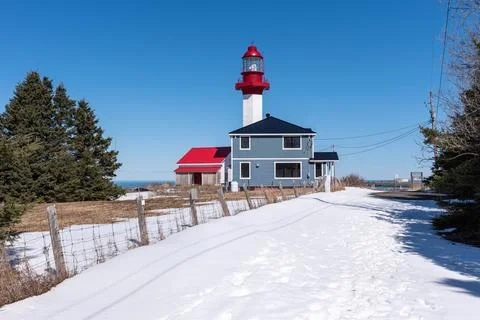 The Metis Lighthouse Stock Photos