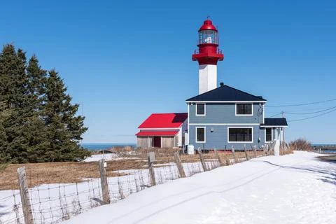 The Metis Lighthouse Stock Photos