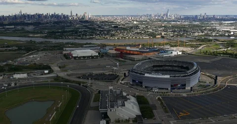 A general overall interior view of MetLife Stadium as the New York