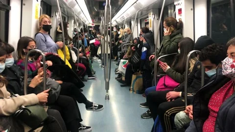 Metro Barcelona Stock Footage 170554964