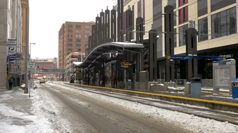 METRO Blue Line Stock Footage 46728873