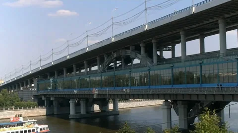 Metro Bridge Video stock 27736521