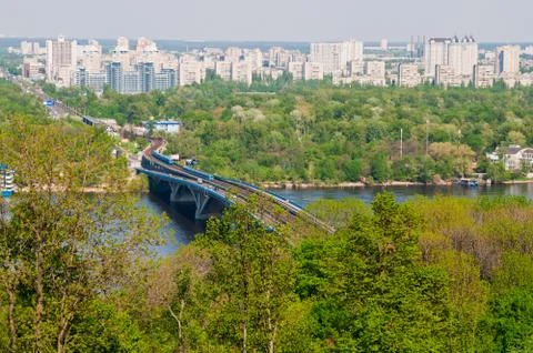 Metro bridge Stock Photos