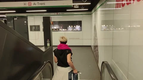 Metro C in Roma Vidéo 197567829