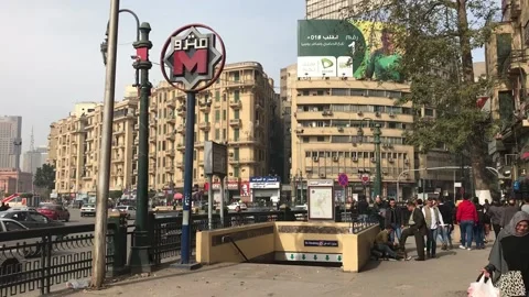 Metro cairo Stock Footage 157822633