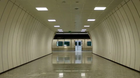 Metro corridor hd 库存影片 58144525