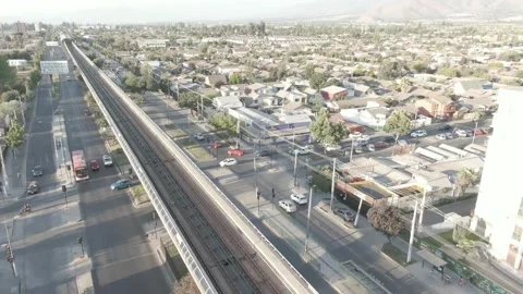 Metro de Santiago Видео 164804292
