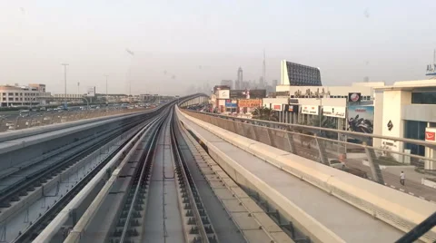Metro dubai Stock Footage 67248720