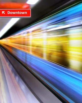 Metro Stock Illustration