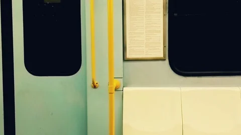 Metro internal Stock Footage 80396911