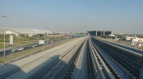 Metro Intersecting  Video stock 515036