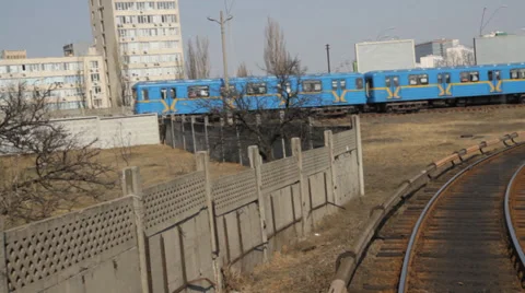 Metro  in Kiev Stock-Footage 28234565