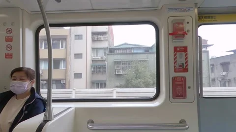 Metro line in Taiwan Stock Footage 235170707