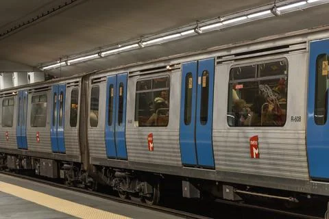 Metro in Lisbon Stock Photos