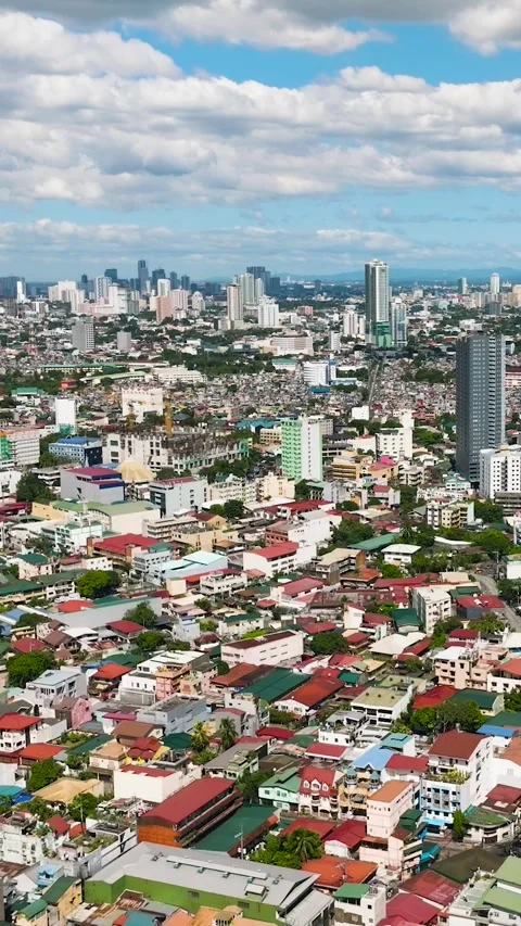 Metro Manila, Philippines. Stock Footage 268050699