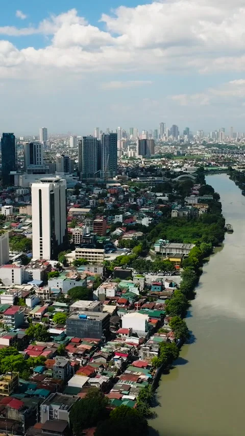 Metro Manila, Philippines. Stock Footage 304810972