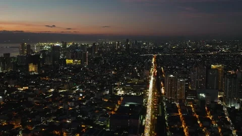 Metro Manila. Philippines. Stock Footage 310870987