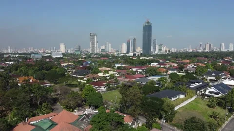 Metro Manila skyline Stock Footage 169690261