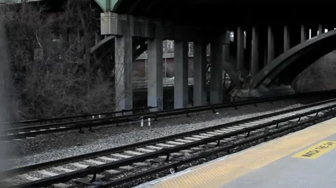 Metro North NYC Video stock 1433428