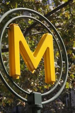 Metro in Paris Stock Photos