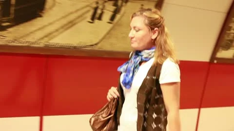 Metro passinger Stock Footage 12312034