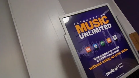 Metro PCS Store 스톡 동영상 112279255