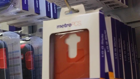 Metro PCS Store 스톡 동영상 112279293