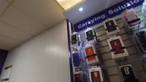 Metro PCS Store Wall Stock-Footage 112279285