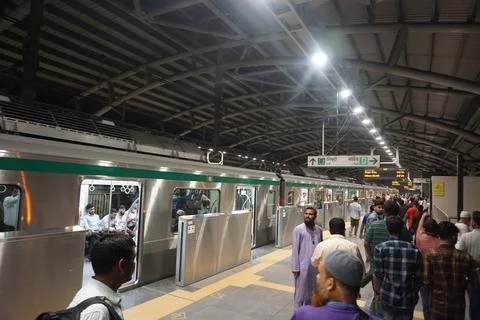 Metro Rail Stock Photos