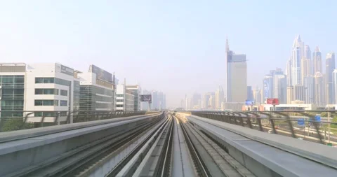 Metro riding Stock Footage 255151115