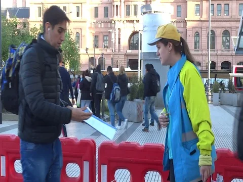 Metro security control Stock Footage 128015398