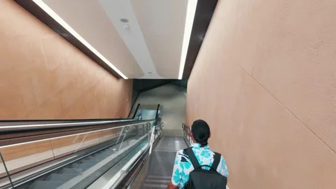 Metro station in Doha, Qatar Stock Footage 327588326
