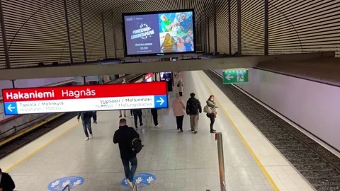 Metro Station Stock Footage 194019243